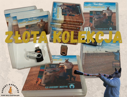 GŁODNY KANGUR – ZŁOTA KOLEKCJA - USB MUSIC