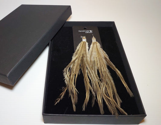 Emu Feather Earrings