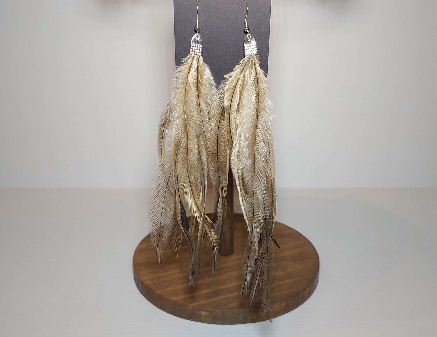 Emu Feather Earrings