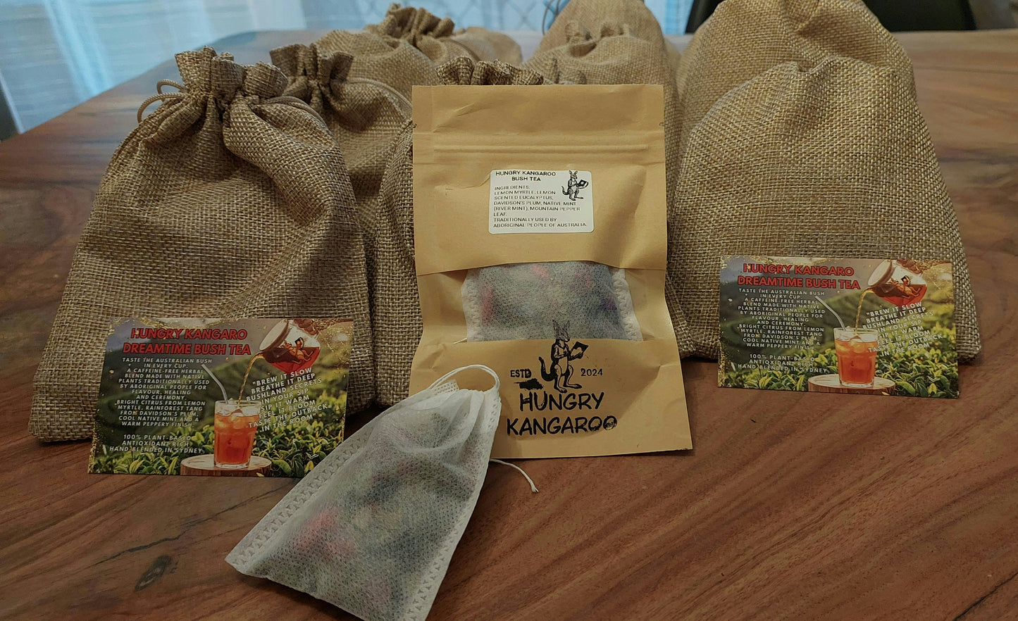 Bush Tea 20g in Glass Jar + MUG (GIFT BOX)