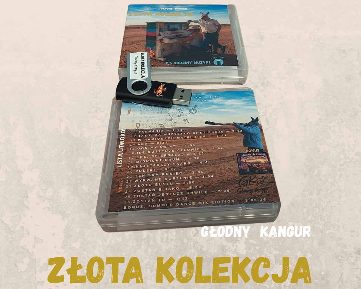 GŁODNY KANGUR – ZŁOTA KOLEKCJA - USB MUSIC