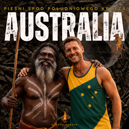 Płyta muzyczna „AUSTRALIA – Pieśni spod Południowego Krzyża” INSTANT DOWNLOAD - MP3's & PDF