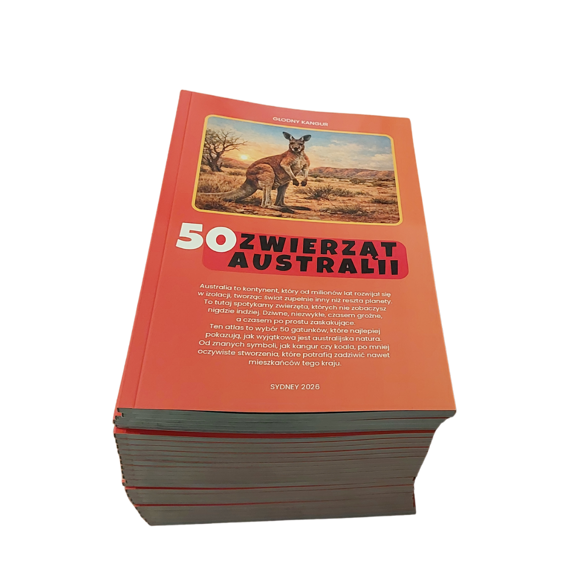 "50 ZWIERZĄT AUSTRALII" - Atlas zwierząt