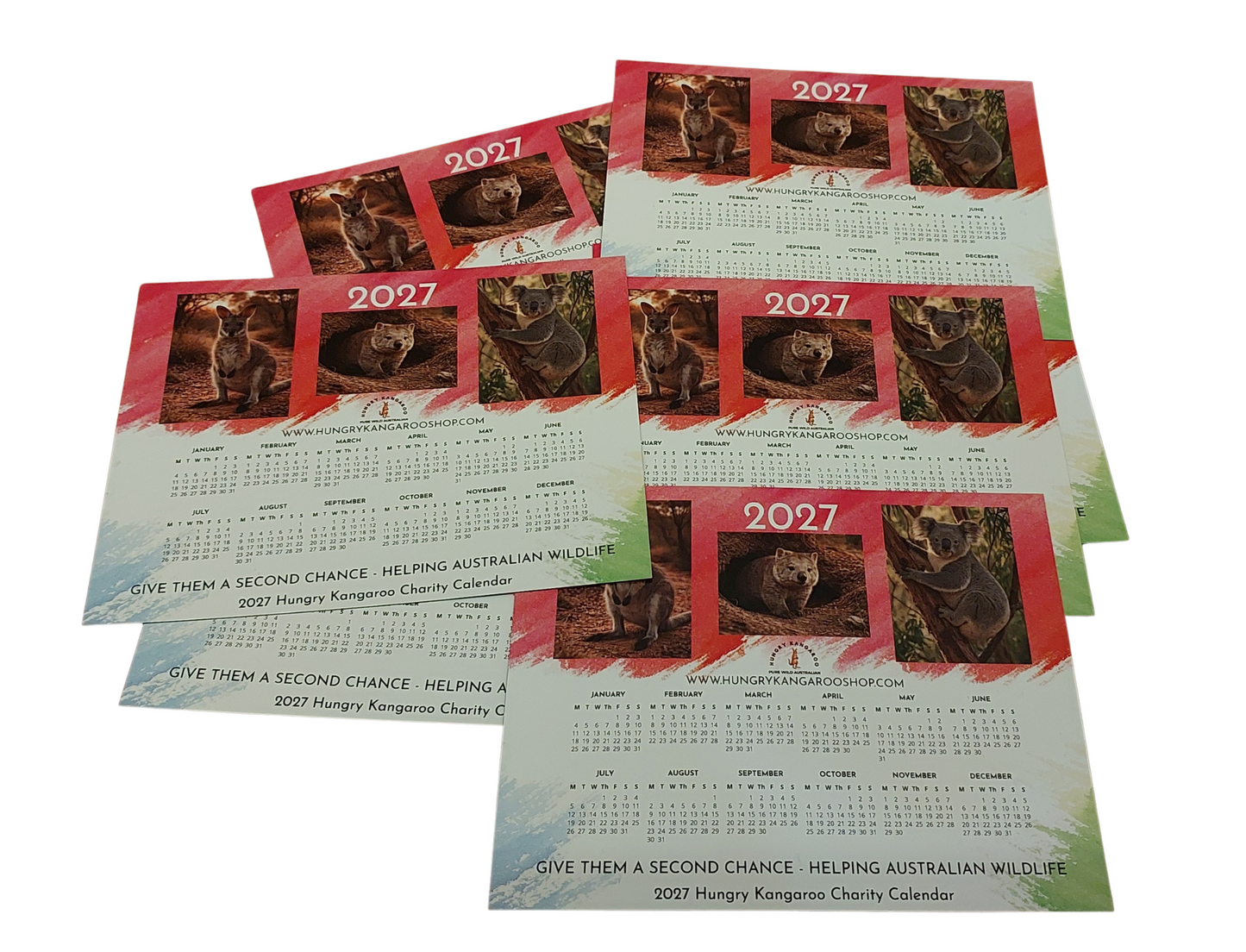2027 Charity Fridge Magnet Calendar
