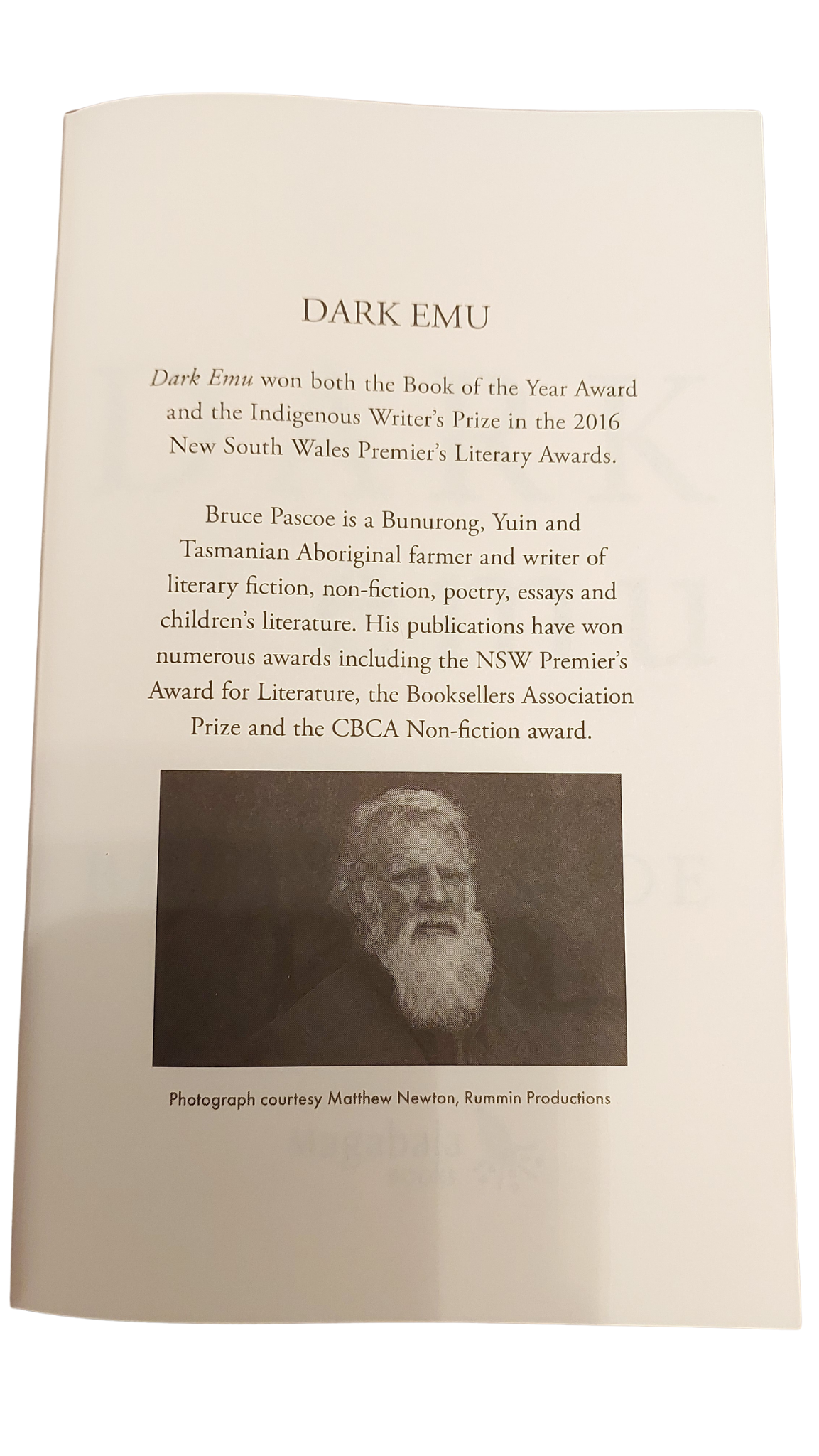 Dark Emu – Bruce Pascoe