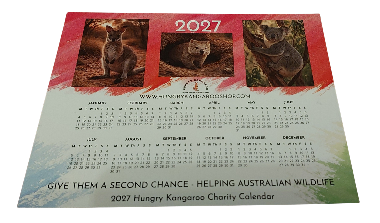 2027 Charity Fridge Magnet Calendar
