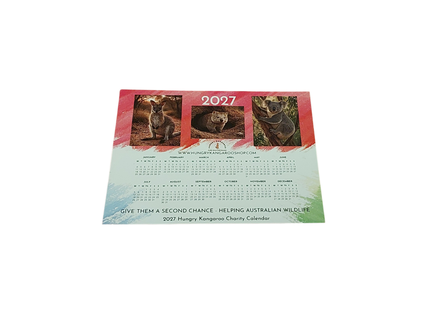2027 Charity Fridge Magnet Calendar