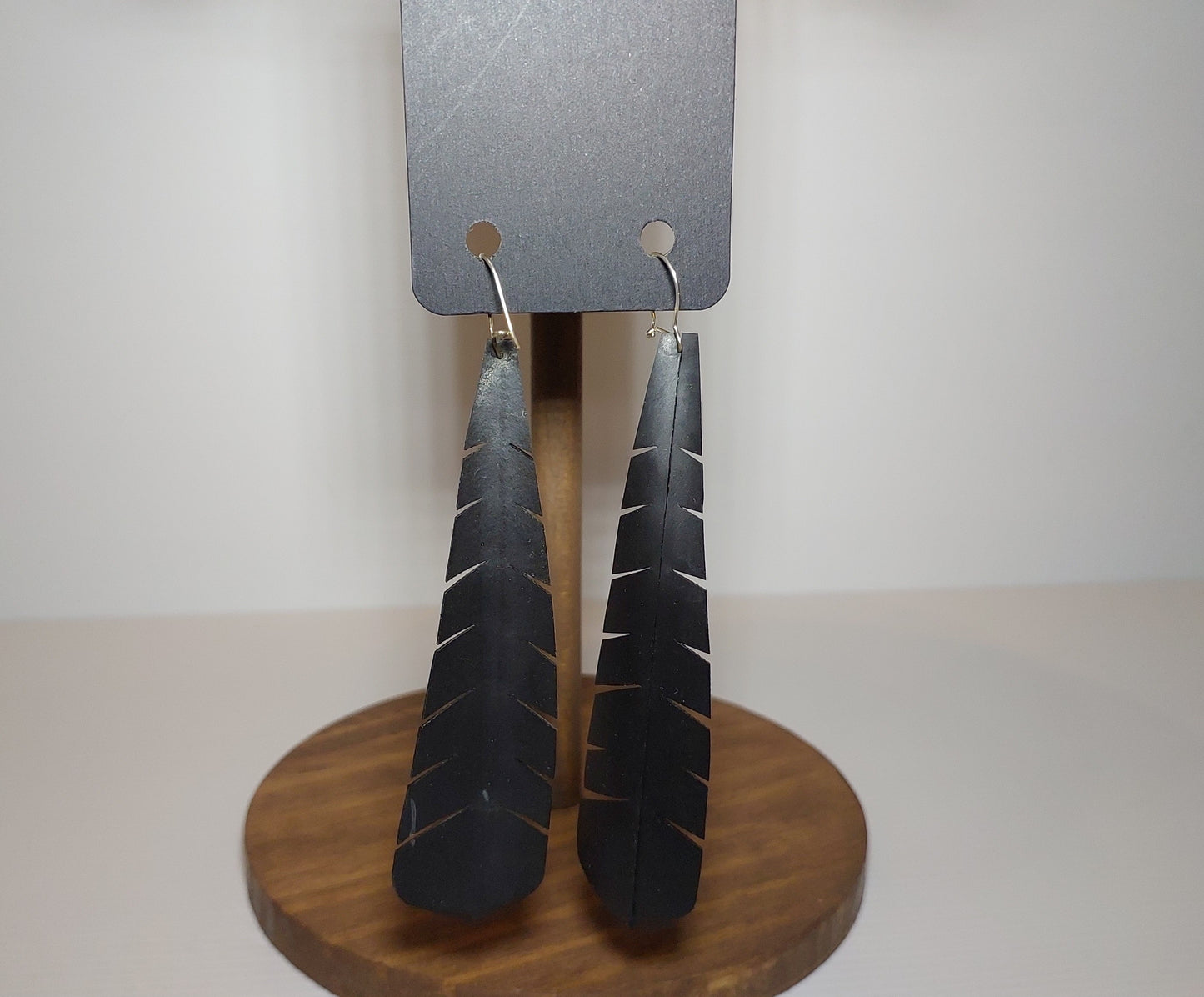 Bunjil Tail Feather Earrings